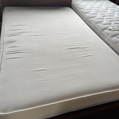 セミダブルベット　無印良品　中古の画像