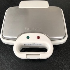 【中古】ビタントニオワッフル＆ホットサンドベーカー　VWH-200