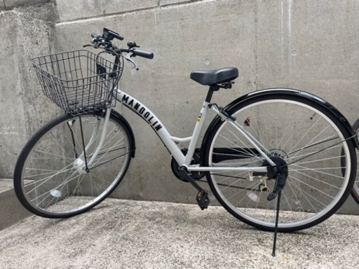 【美品】ママチャリ シティ自転車 6段ギア