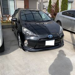 トヨタ アクア・平成24年・車検付き・9万キロ台・ナビ・テレビ・...