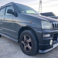 【支払総額6万円】激安4WDターボ　テリオスキッド 車検付き即日納車可能！純正アルミ タイベル交換済み の画像