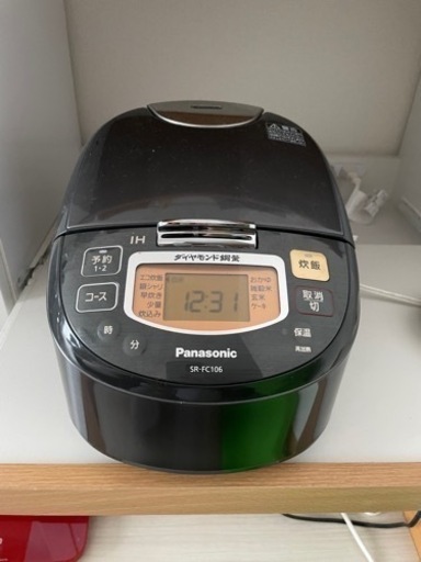 Panasonic 炊飯器 5.5合炊き【12月25日～年内の引取り限定】