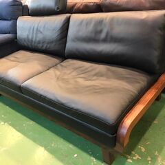 【愛品館八千代店】シギヤマ家具　3人掛ソファ　本革　ORSO180