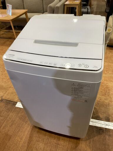 【愛品館市原店】東芝 2021年製 12.0Kg洗濯機 AW-12DP1 【愛市I4S030900-104】