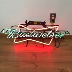 ネオンサイン　ネオン　バドワイザー