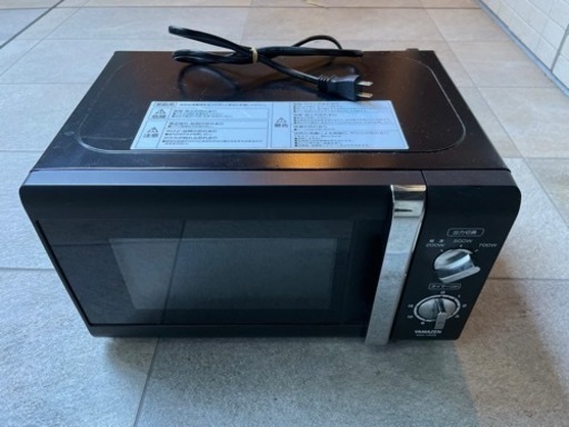 電子レンジ MW-Y205（B）5 YAMAZENヤマゼン 50Hz専用