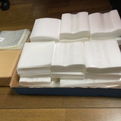 CD用不織布ケース&クリアカバーの画像