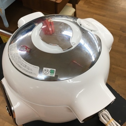 S123 ティファール 電気圧力鍋 無水調理 大容量 6L 2~6人用 レシピ内蔵タイプ(150種類) 1台4役 「クックフォーミー エクスプレス」 時短 便利なアプリ ホワイト CY8511JP ⭐動作確認済⭐クリーニング済