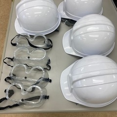 ヘルメットゴーグル4セット