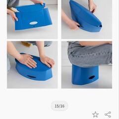 【美品】折りたたみイス 2個セット  アウトドア用品の画像