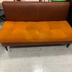 取りに来れる方限定！Tabu leather worksの２人掛...