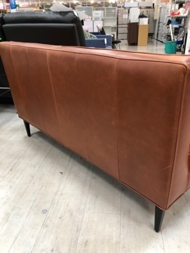 取りに来れる方限定！Tabu leather worksの２人掛けソファーです！