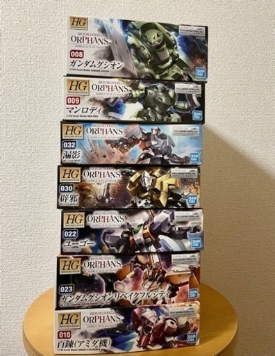 ガンプラ HG まとめ売り 未組立　鉄血のオルフェンズ