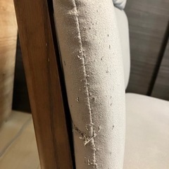 【無料】飛騨産業ソファー 2.5 人掛＋1人掛 ※猫ひっかき傷ありの画像