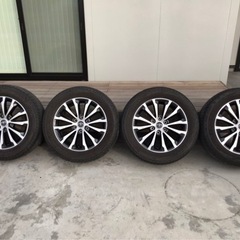 ランドクルーザープラド150系　純正19インチタイヤホイール４本セット