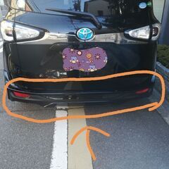 TOYOTA　シエンタ　モデリスタ　 リヤバンパースポイラー　中古