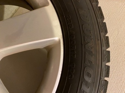 【決まりました】DUNLOP WINTER MAXX スタッドレスタイヤ　ホイール付き　35,000円