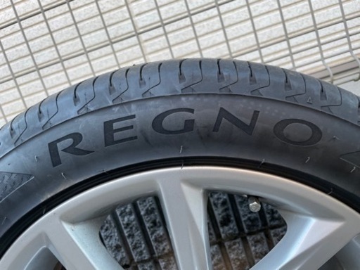 ブリヂストンレグノ245/45/R17アウディ純正ホイール付4本セット