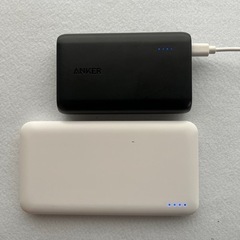 【商談中】モバイルバッテリー　2個　ANKERほか
