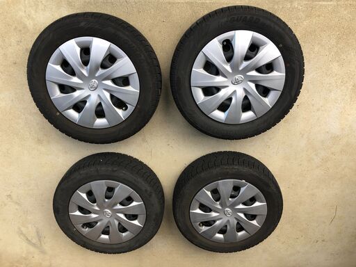 【決まりました】トヨタ　スペイド　ポルテ　ホイール　スタッドレスタイヤ付き　175　65　15インチ　4穴