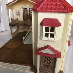 シルバニアファミリー　赤い屋根の大きなお家の画像