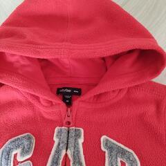 GAP フリースパーカー　80サイズの画像