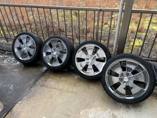 DAD 17インチ　タイヤ、ホイール　4本セット