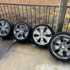 DAD 17インチ　タイヤ、ホイール　4本セット