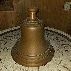 レトロ　消防鐘　真鍮製　ビンテージ