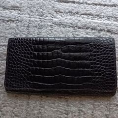 モラビト　クロコダイル長財布