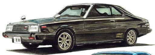 NC-274 スカイラインGT-R R34/ジャパン 限定版画 直筆サイン有 額装済 作家 平右ヱ門