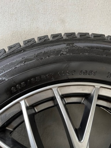 【値下】スタッドレスタイヤ　ヨコハマ　IG51  ice GUARD 17インチ　ハリアー