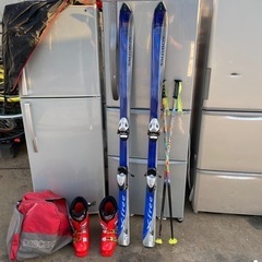 スキーセット 板162cm ブーツ25,5cm