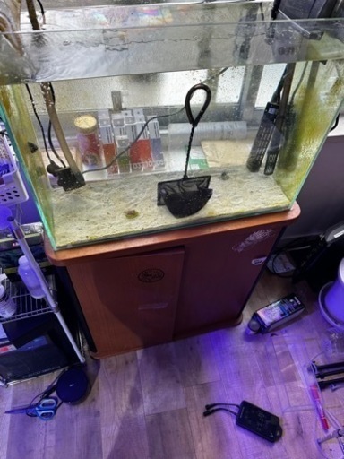 ＡＤＡ水槽、水槽台、外部フィルター、プロテインスキマー