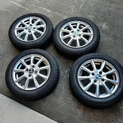 軽自動車全般に！155/65R14 バリ溝 ブリジストンVRX！