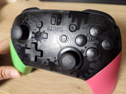 Switch 純正プロコン スプラトゥーン2仕様(ジャンク品)