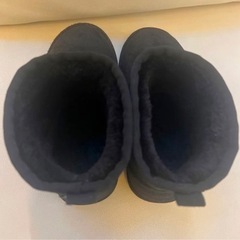 ブランシェス　ブーツ　黒　19cmの画像
