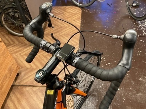 【前後タイヤ・チューブ新品！GIANT DEFY ALUXX】アルミ　2×8速　700×25c ロードバイク　ブラック