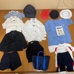 郡山ザベリオ学園幼稚園制服一式　男子用
