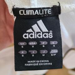 adidas ジャージ 白金の画像