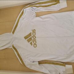 adidas ジャージ 白金の画像