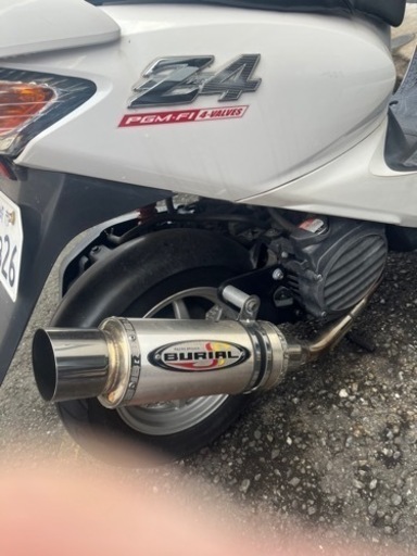 スマートDIO z4 fi ベリアル マフラーのみ