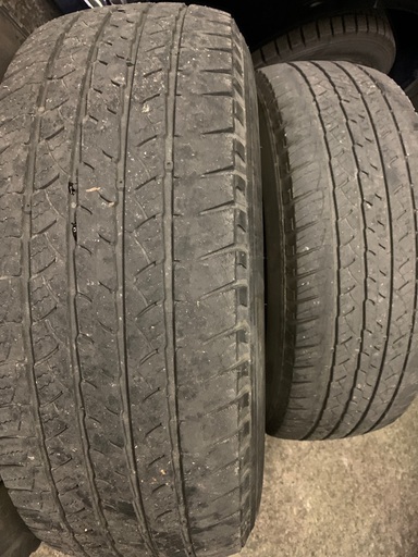 プラド タイヤ 265/65R17 ミシュラン 2017年製　4本