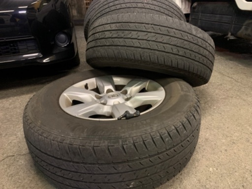 プラド タイヤ 265/65R17 ミシュラン 2017年製　4本