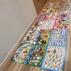 良品多　パズル16点　アンパンマン　ポケモン　ドラえもん　プリン...