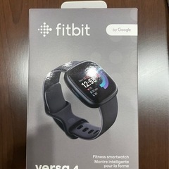 ほぼ未使用のfitbit versa4黒　クリスマスプレゼントに！😊