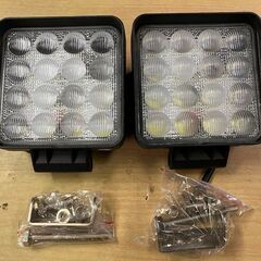 LED作業灯2個セット新品未使用12V24V兼用