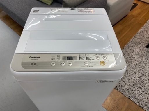 I451 ★ 美品！ Panasonic 洗濯機 （5.0㎏）★ 2019年製 ⭐動作確認済⭐クリーニング済