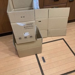 ダンボール  厚手のしっかりとした物です。
