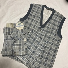 男性用 あったかパジャマ上下＋ガウン付き